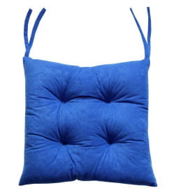 Подушка для сиденья 42x42 см (синий) MATEX VELOURS 30-553