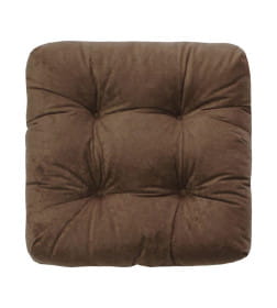 Подушка для сиденья 40x40 см (коричневый) MATEX VELOURS 37-156
