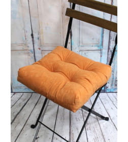 Подушка для сиденья 40x40 см (коралловый) MATEX VELOURS 28-499