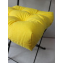 Подушка для сиденья 40x40 см (желтый) MATEX VELOURS 57-222 (57-222) 