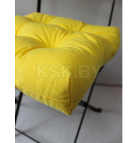 Подушка для сиденья 40x40 см (желтый) MATEX VELOURS 57-222 (57-222) 