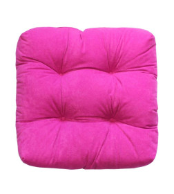 Подушка для сиденья 40x40 см (фуксия) MATEX VELOURS 28-512