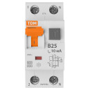Автоматический выключатель дифференциального тока 32 B25 10мА TDM SQ0202-0201 (SQ0202-0201) 