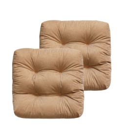 Подушка для сиденья 40x40 см кофейный (комплект 2 шт.) MATEX VELOURS 49-517