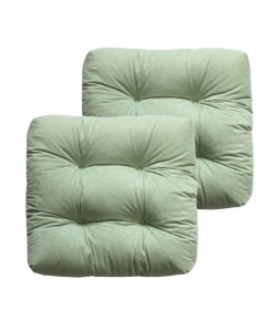 Подушка для сиденья 40x40 см мятный (комплект 2 шт.) MATEX VELOURS 49-654