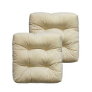 Подушка для сиденья 40x40 см молочный (комплект 2 шт.) MATEX VELOURS 49-678 (49-678) 