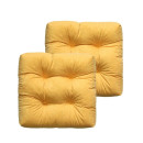 Подушка для сиденья 40x40 см горчичный (комплект 2 шт.) MATEX VELOURS 49-623 (49-623) 