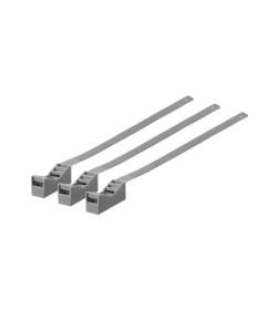 Крепеж ремешковый 7,6х285 мм серый (50 шт.) TDM SQ0516-0305