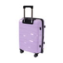 Чемодан на колёсах Pride PP201 Сиреневый,M (средний),63х39х26(+5) см, 64 л.Полипропилен, 4 колеса съемные, С расширением (Pride PP201 Сиреневый М) 