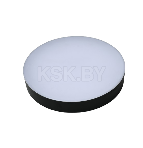 Светильник светодиодный накладной (11164) 15W 4000K круг черный AURA TruEnergy (11164) 