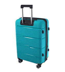 Комплект чемоданов Pride PP203 Dark green Бирюзовый, 3 шт (S,M,L), шт, Полипропилен, 4 колеса съемные, С расширением