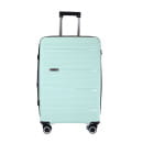 Чемодан на колёсах Pride PP203 Мятный,S (малый),57х36х24(+5) см, 47 л.Полипропилен, 4 колеса съемные, С расширением (Pride PP203 Мятный S) 