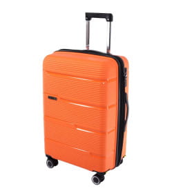Комплект чемоданов Pride PP203 Orange Оранжевый, 3 шт (S,M,L), шт, Полипропилен, 4 колеса съемные, С расширением
