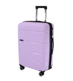 Комплект чемоданов Pride PP203 Purple Сиреневый, 3 шт (S,M,L), шт, Полипропилен, 4 колеса съемные, С расширением
