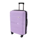 Чемодан на колёсах Pride PP204 Сиреневый,S+ (малый+),59х37х25(+5) см, 54 л.Полипропилен, 4 колеса съемные, С расширением (Pride PP204 Сиреневый S+) 