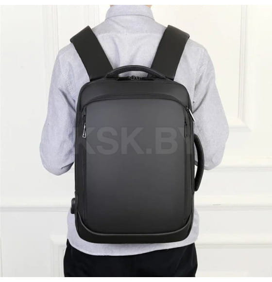 Рюкзак Pride H01-01 черный,Oxford PU,42х30х12 см (Pride H01-01 черный) 