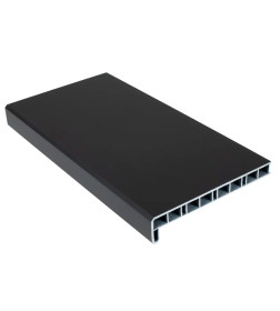 Подоконник ПВХ "Витраж Дизайн" Black 150*20 м