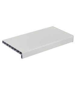 Подоконник ПВХ "Витраж Дизайн" Light Grey 400*20 м