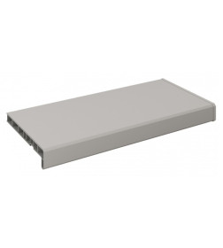 Подоконник ПВХ "Витраж Дизайн" Light Grey 400*20 м