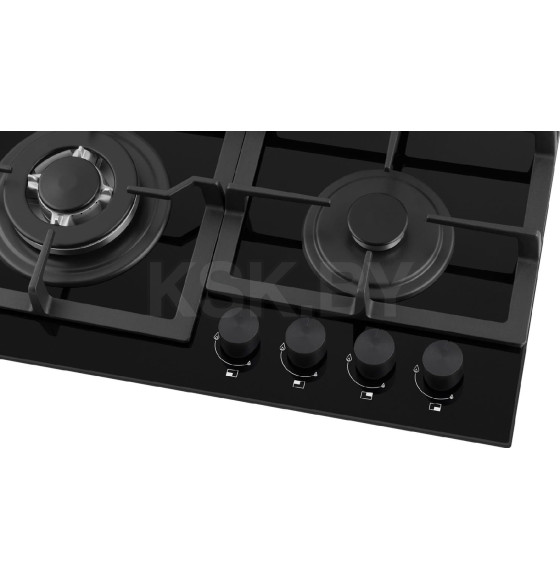 Панель варочная газовая Weissgauff HGG 641 BGV Nano Glass (HGG641BGVNanoGlass) 