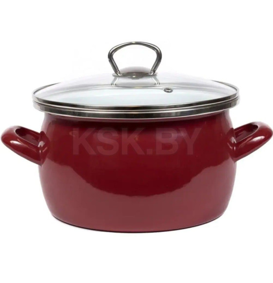 Кастрюля эмалированная 