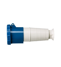 Розетка 233 переносная 2Р+РЕ 63А 220В IP54 TDM SQ0603-0016