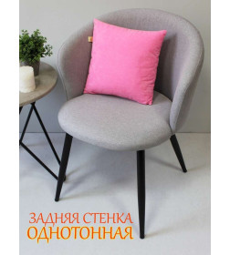 Подушка декоративная 35x35 см (светло-розовый, черничный) MATEX MEOW