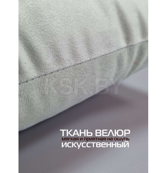 Подушка декоративная 35x35 см (серо-зеленый, черничный) MATEX MEOW 24-835 (24-835) 
