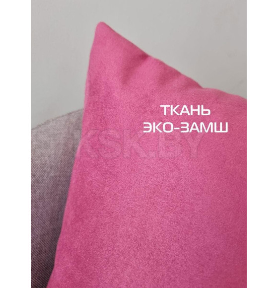 Подушка декоративная 47x37 см (розовый) MATEX ALCANTARA 31-987 (31-987) 