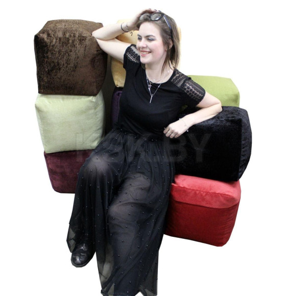 Подушка декоративная 35x35 см (фиолетовый) MATEX POUF 23-074 (23-074) 