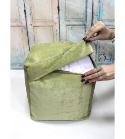 Подушка декоративная 35x35 см (темно-красный) MATEX POUF 23-036