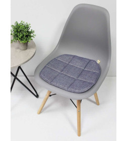 Подушка для сиденья 39x39 см серый (комплект 4 шт.) MATEX ELEGANT 64-688