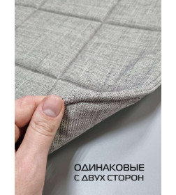 Подушка для сиденья 39x39 см (светло-коричневый) MATEX ELEGANT 65-067
