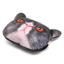 Подголовник дополнительный "Кот красные глаза" 30x25 см (серый, красный) MATEX ANIMALS 27-027 (27-027) 