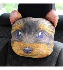 Подголовник дополнительный "Йорик" 30x25 см (коричневый, серый) MATEX ANIMALS 27-034