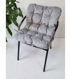 Подушка для сиденья 80x55x10 см (серый) MATEX LOCA LOUNGE 66-842
