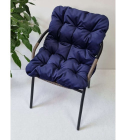 Подушка для сиденья 80x55x10 см (тёмно-синий) MATEX LOCA LOUNGE 66-811