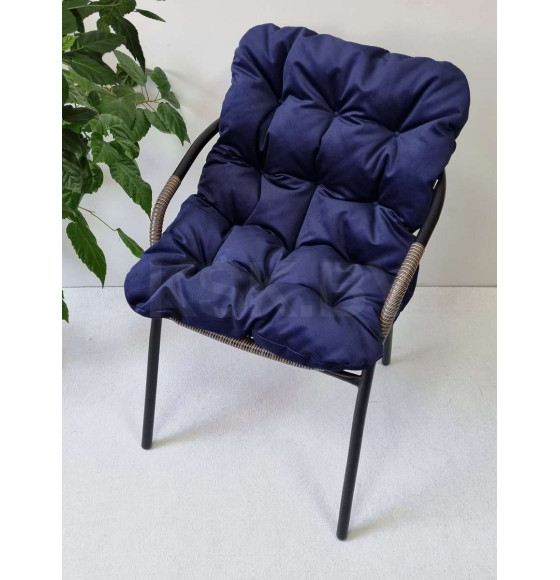 Подушка для сиденья 80x55x10 см (тёмно-синий) MATEX LOCA LOUNGE 66-811 (66-811) 