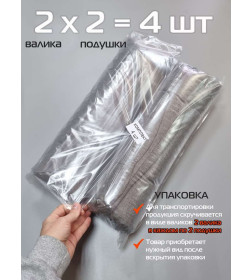 Подушка для сиденья 42x42 см темно-серый меланж (комплект 4 шт.) MATEX MELANGE 66-682