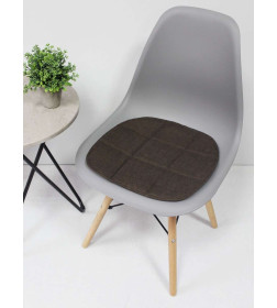 Подушка для сиденья 39x39 см (коричневый) MATEX ELEGANT 64-732