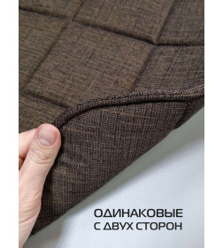 Подушка для сиденья 39x39 см (коричневый) MATEX ELEGANT 64-732
