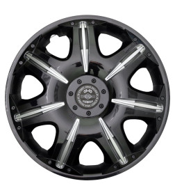 Колпак декоративный автомобильный Опус Super Black 14" (4 шт.) Star S14271