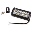 Фара светодиодная OFF ROAD 160х75х60 мм прямоугольная 12V/24V 120W 6000К (40 диодов, ближний свет) SKYWAY S07201063 (S07201063) 