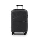 Чемодан на колёсах Pride PP9702 темно-серый,L (большой),75х47х32(+5) см, 110 л.Полипропилен, 4 колеса (Pride PP9702 темно-серый L) 