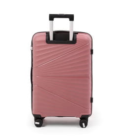 Чемодан на колёсах Pride PP9702 пудровый,L (большой),75х47х32(+5) см, 110 л.Полипропилен, 4 колеса