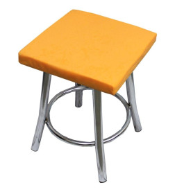 Подушка для сиденья 33x33 см абрикосовый (комплект 4 шт.) MATEX VELOURS CUADRO 46-806