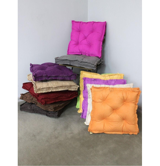 Подушка для сиденья 45x45 см (коричневый) MATEX VELOURS 2D. 2D VELOURS 50-964 (50-964) 