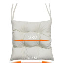 Подушка для сиденья 40x40 см (молочный) MATEX ARIA 57-697 (57-697) 