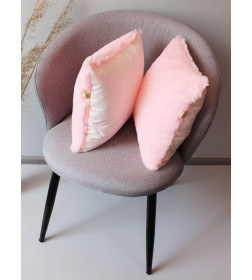 Подушка декоративная MATEX PLUSH LINE. КОМПЛЕКТ 2 ШТ.. Размер: 35x35 Цвет: розовый