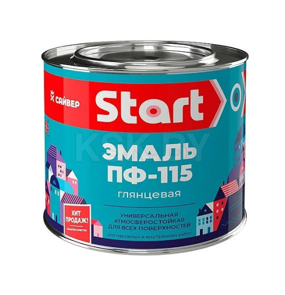 Эмаль ПФ-115 Start салатная, 0,4 кг